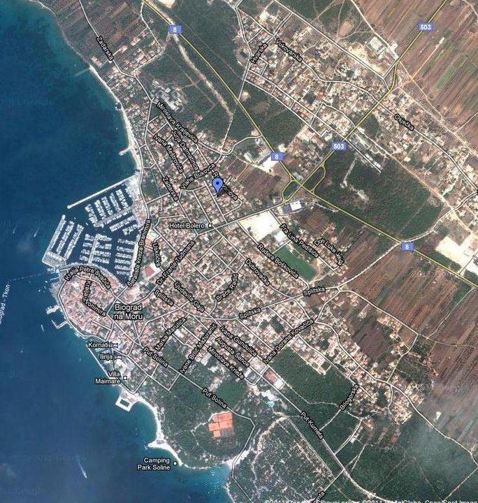 Apartments Salamun Biograd Na Moru Eksteriør billede